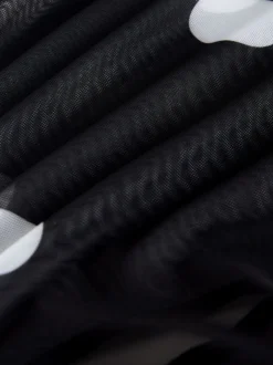 Next Tache noire/blanche - Jupe crayon mi-longue en tull Hot