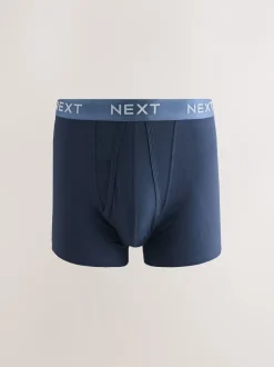 Next - Boxer en coton riche 10 Lot Taille bleu marine métallisée Outlet