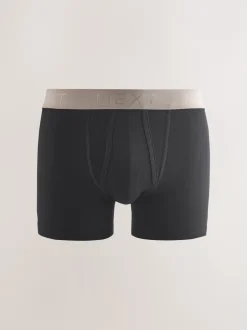 Next - Coupe standard - Caleçon A-Front 10 Pack Tailles noires/marron Hot