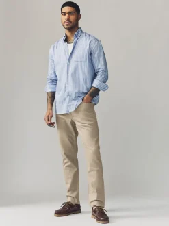 Next - Lit 1 place - Coupe ajustée Classic Jeans extensibles Tan Online