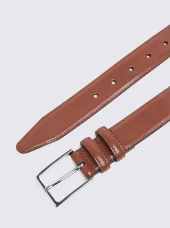 MOSS Tan - Cuir classique Belt Discount