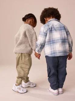 Next Tan/Marine - Lot de 2 pantalons cargo (3mois à7ans) Outlet