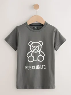 Next Taupe (Taupe) - Ensemble Bomber Veste-chemise et T-shirt 2 pièces (3mois-7ans) Outlet