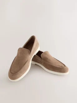 Next Taupe (Taupe) - Mocassins en daim Best