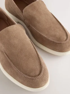 Next Taupe (Taupe) - Mocassins en daim Best