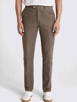 MOSS Taupe (Taupe) - Pantalon en velours côtelé brossé Best