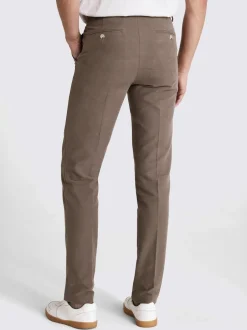 MOSS Taupe (Taupe) - Pantalon en velours côtelé brossé Best