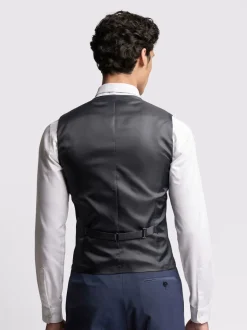 Ted Baker Tailoring Bleu Premium Panama Gilet Sale