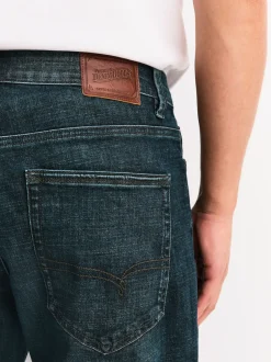 Next - Slim Fit (Slim Fit) - Jean Motionflex Teinte bleue Sale