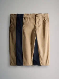 The Set lot de 3 Pantalon chino Ajusté Clearance
