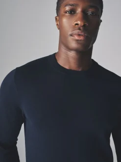 The Set lot de 4 pulls col rond en maille à manches longues Online