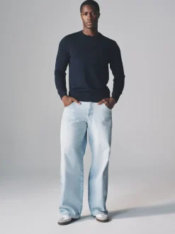 The Set lot de 4 pulls col rond en maille à manches longues Online