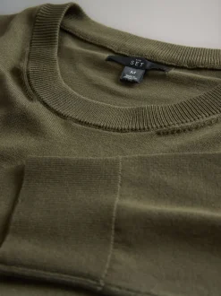 The Set lot de 4 pulls col rond en maille à manches longues Online