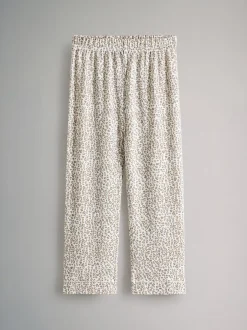 The Set lot de 2 pyjamas en jersey de viscose à manches longues New