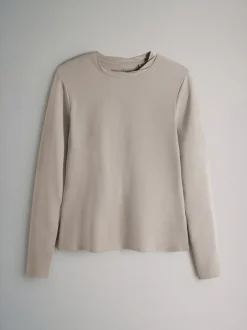 The Set lot de 3 t-shirts à manches longues à col torsadé Discount