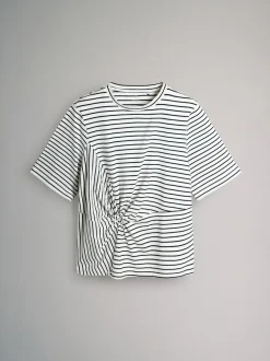 The Set lot de 3 t-shirts avec nœuds sur le devant Clearance