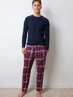 Threadbare Ensemble de Pyjamas long à Carreaux Lot de 2 Best