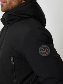Threadbare Manteau utilitaire long à intérieur fictif Sale