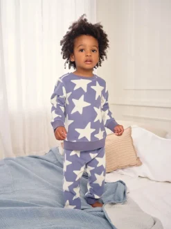 Next Étoile bleue/blanche - Pyjama simple en polaire confortable (9mois-12ans) Outlet