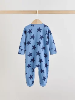 Next Étoile de marine - Lot de 3 dors-bien bébé à fermeture éclair bidirectionnelle (0-2ans)