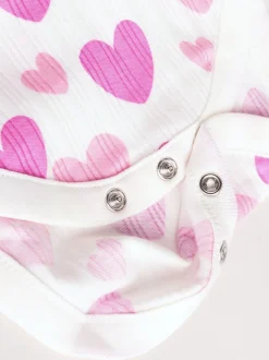 Next Étoile rose - Lot de 5 bodies à manches longues pour bébé Hot