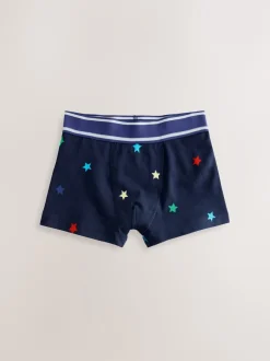 Next - Lot de 5 malles à motif junior (1.5-16ans) Étoiles et rayures multicolores Clearance