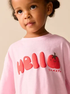 Next Tomate rose Personnage - Ensemble t-shirt à manches courtes et short cycliste (3mois7ans) Online
