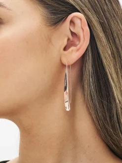 Next Ton d'or de rose - Boucles d'oreilles traversantes
