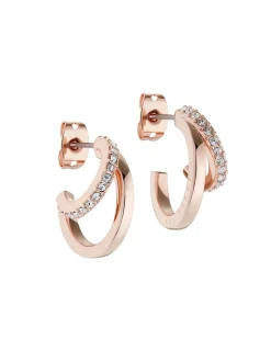 Ted Baker Ton d'or de rose - HELIAS : Boucles d’oreilles en cristal multicolore Best