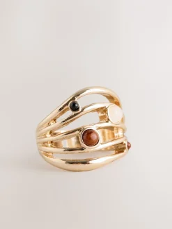 Next Tonalité d'or - Anneau échelle Grège insert