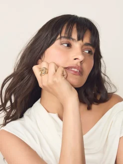 Next Tonalité d'or - Anneau échelle Grège insert