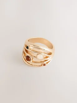 Next Tonalité d'or - Anneau échelle Grège insert