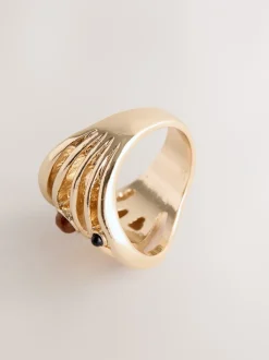 Next Tonalité d'or - Anneau échelle Grège insert