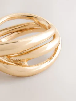 Next Tonalité d'or - Anneau empilé Hot