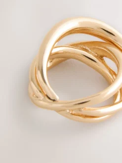 Next Tonalité d'or - Anneau empilé Hot