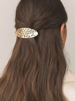 Next Tonalité d'or - Barrette à cheveux Fleuri Online