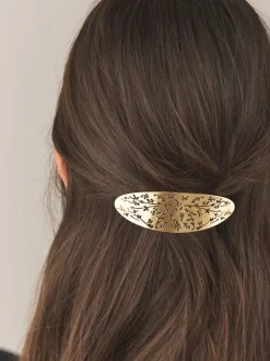 Next Tonalité d'or - Barrette à cheveux Fleuri Online