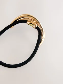 Next Tonalité d'or - Bobble à cheveux en métal Hot