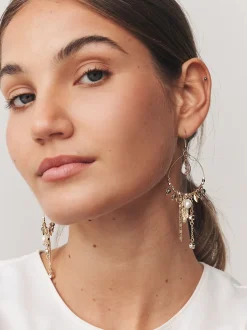 Next Tonalité d'or - Boucles d’oreilles Teardrop