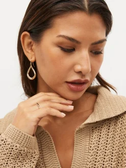 Next Tonalité d'or - Boucles d'oreilles Tear Drop Outlet