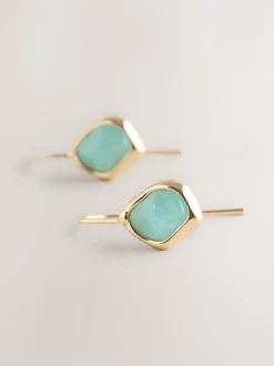 Next Tonalité d'or - Boucles d'oreilles avec détail Beige Sable Best