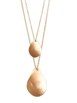 Next Tonalité d'or - Collier à deux niveaux Petal Outlet