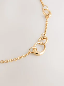 Next Tonalité d'or - Collier long avec chaîne à maillons Sale