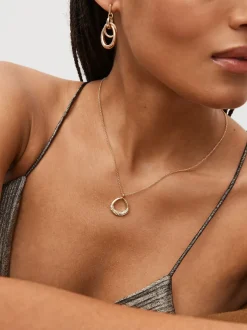 Next Tonalité d'or - Collier ouvert en forme de goutte d’eau New