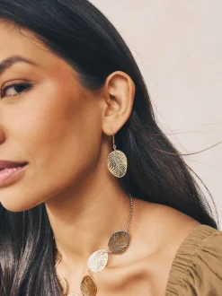 Next Tonalité d'or - Pendants d'oreilles en filigrane