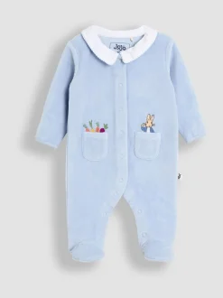 Jojo Maman Bébé Tout-en-un en velours à pieds Outlet