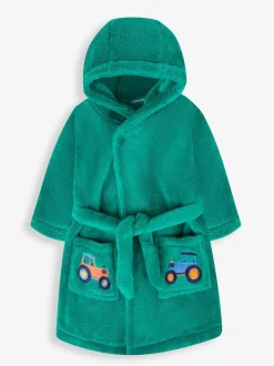 Jojo Maman Bébé Tracteur Vert - Peignoir Digger Best