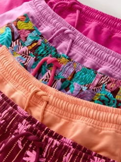 Next Tropical/violet - Lot de 5 shorts de course (3-16ans) Hot