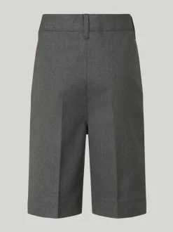 Trutex Junior Boys Slim Leg Gris 2 Pack School Shorts Outlet