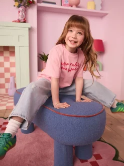 Eleanor Bowmer T-shirt Who Ruled the World en 100% coton pour enfant Clearance